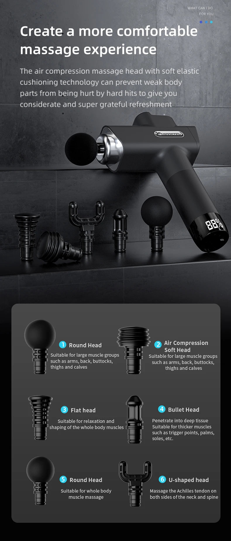 RelexyPro Booster M2-D Massage Gun