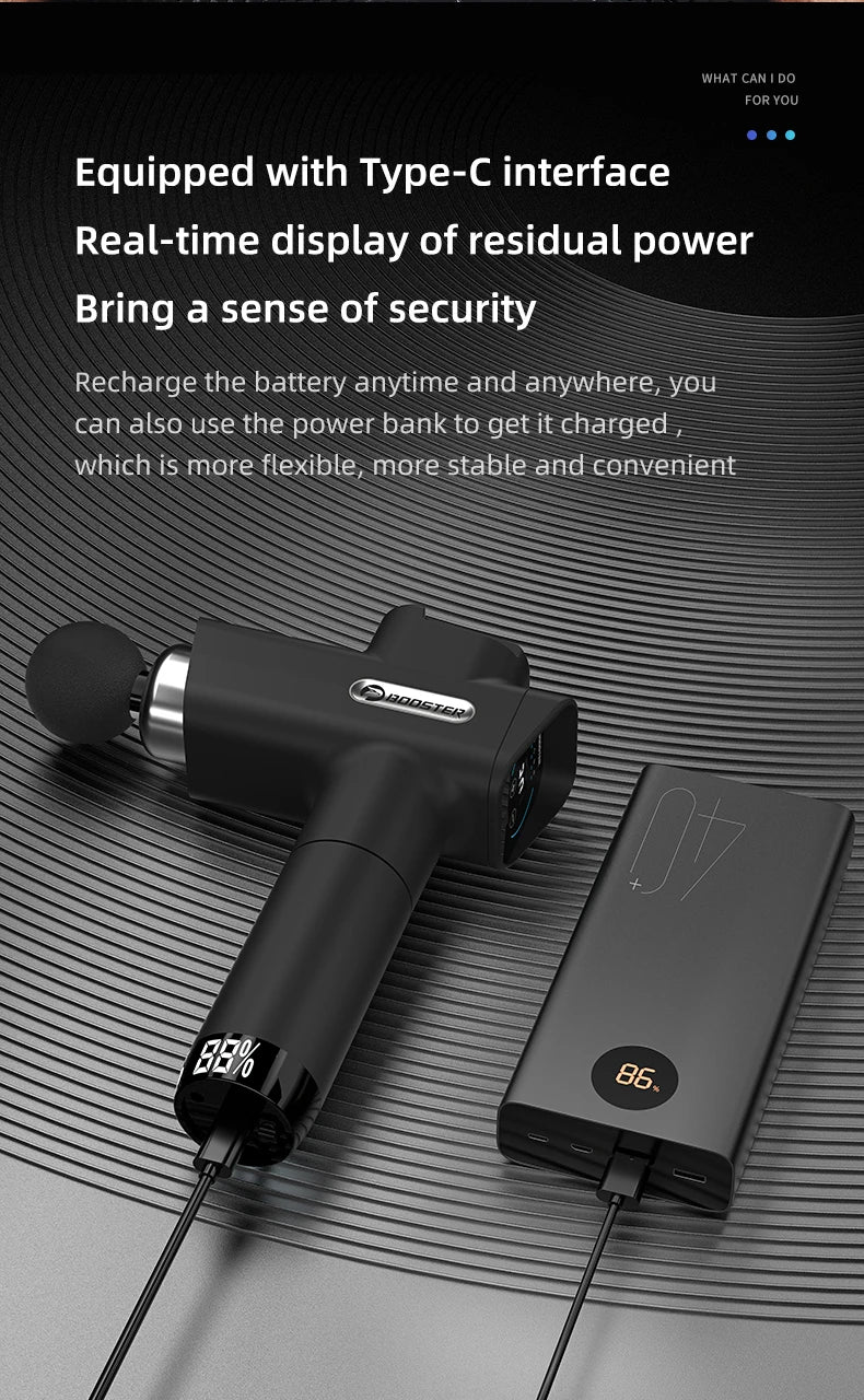 RelexyPro Booster M2-D Massage Gun